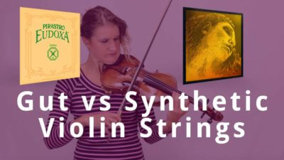 Gut vs Synthetic Violin Strings | Violin Lounge TV #309 Gut vs Synthetic Violin Strings | Violin Lounge TV #309