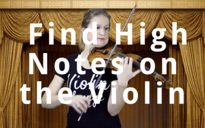 How to Find a High Note on the Violin | Violin Lounge TV #313