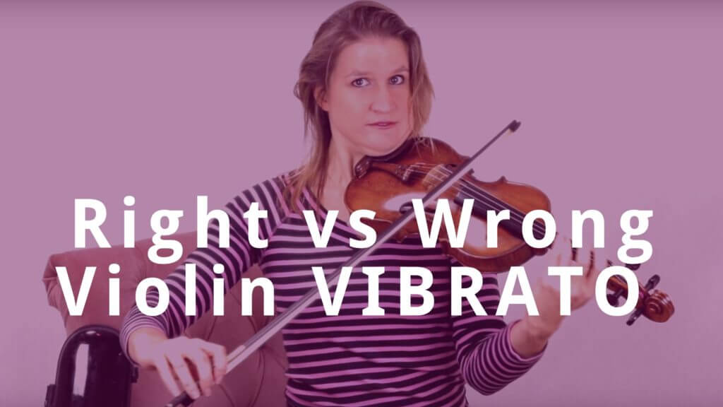 Right vs Wrong Violin VIBRATO