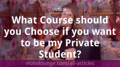 What Course should you Choose if you want to be my Private Student? What Course should you Choose if you want to be my Private Student?