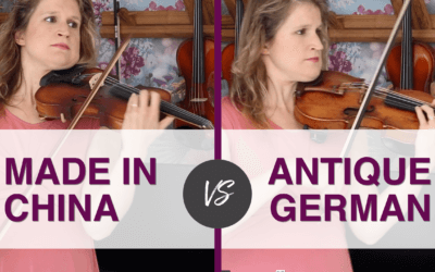 Professional Violinist tries $ 67 Violin vs Her Violin