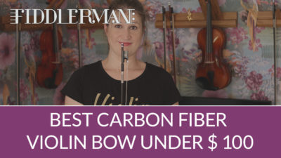 Best Carbon Fiber Violin Bow Under $ 100 (Fiddlerman Weave) | Violin Lounge TV #321 Best Carbon Fiber Violin Bow Under $ 100 (Fiddlerman Weave) | Violin Lounge TV #321