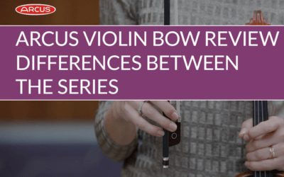 Arcus M, P and S-series Carbon Fiber Violin Bow Review | Violin Lounge TV #329