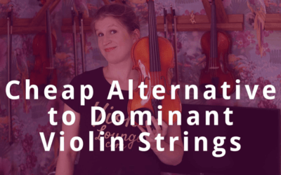 Thomastik Dominant vs Fiddlerman Violin String Review | Violin Lounge TV #331