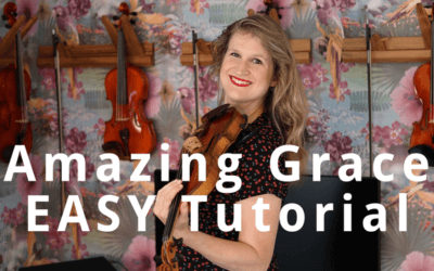 How to Play Amazing Grace on Violin: EASY Beginner Tutorial | Violin Lounge TV #330