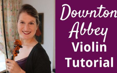 Downton Abbey Theme Violin Tutorial | Violin Lounge TV #333