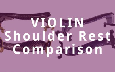 Kun Voce vs Fiddlerman Carbon Fiber Violin Shoulder Rest Review | Violin Lounge TV #338