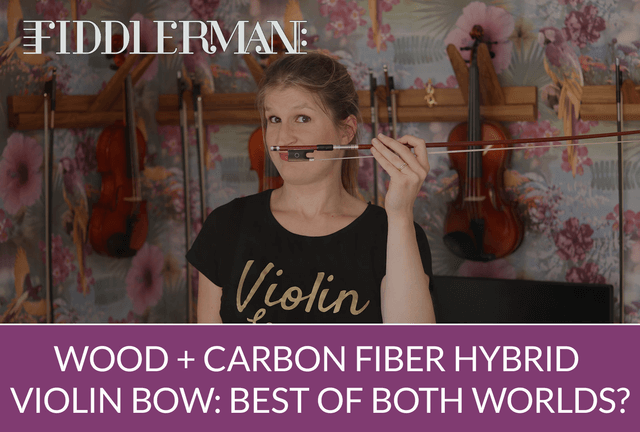 Wood + Carbon Fiber Hybrid Violin Bow: Best of Both Worlds? | Violin Lounge TV #335