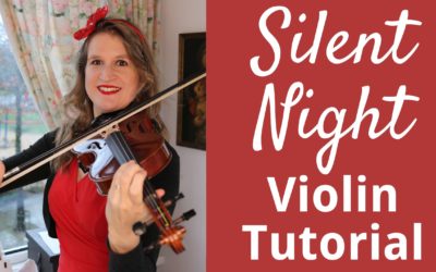 How to Play SILENT NIGHT on the Violin | Easy Christmas Tutorial for Beginners | Violin Lounge TV #343