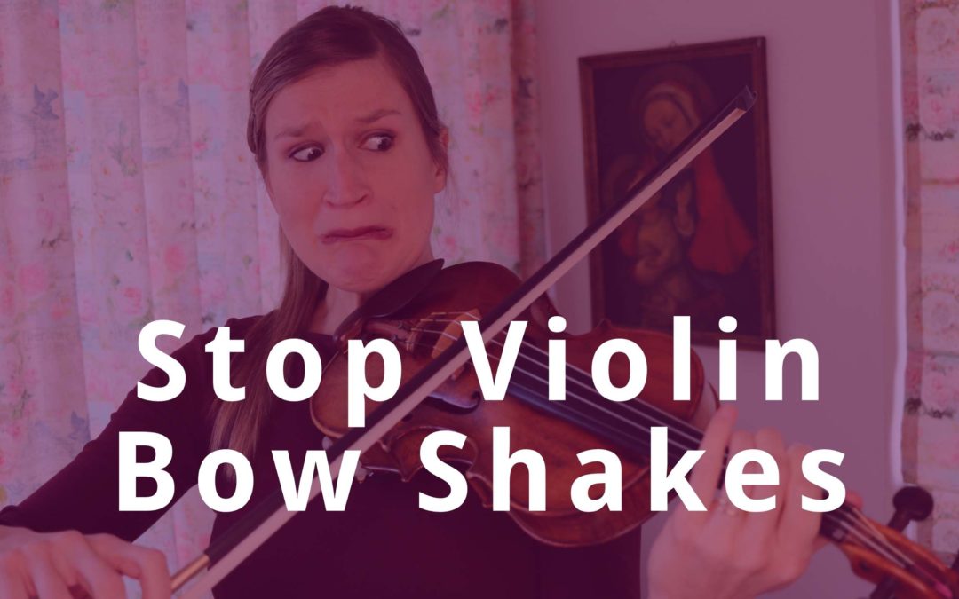 9 Tips to Stop Violin Bow Shakes or Unwanted Bounces | Violin Lounge TV #349