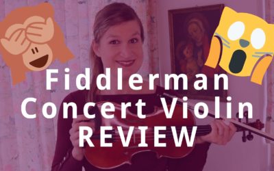 Fiddlerman Concert Violin Review (funny)