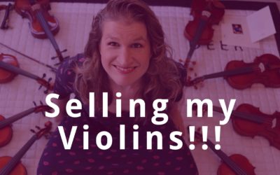 SOLD: Selling my Personal Violin Collection | Violin Lounge TV #363
