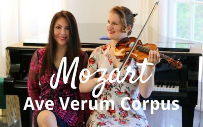 MOZART Ave Verum Corpus (violin and piano)