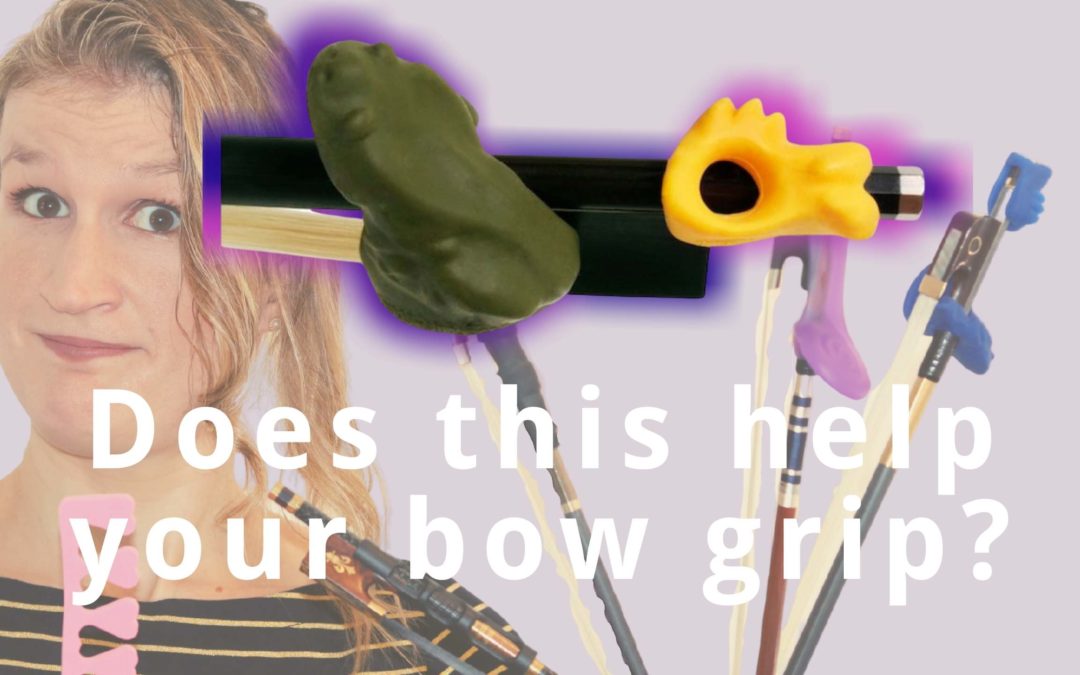 Bow Hold Buddies: do they REALLY help your violin bow grip? | Violin Lounge TV #384