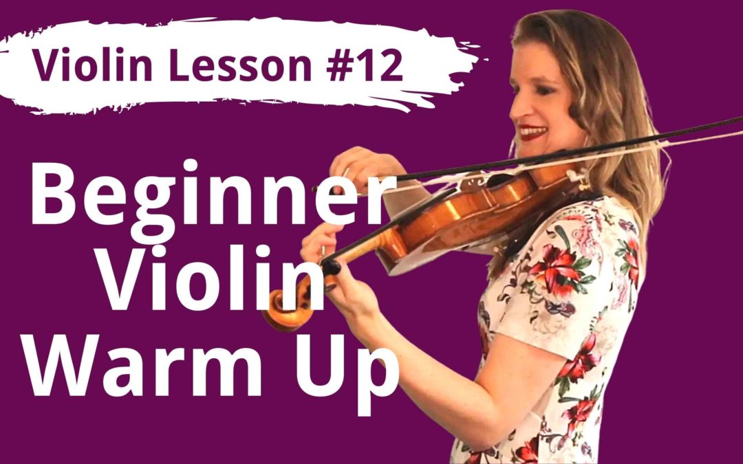 FREE Violin Lesson #12 Daily Warming Up Practice Routine for BEGINNER Violinists