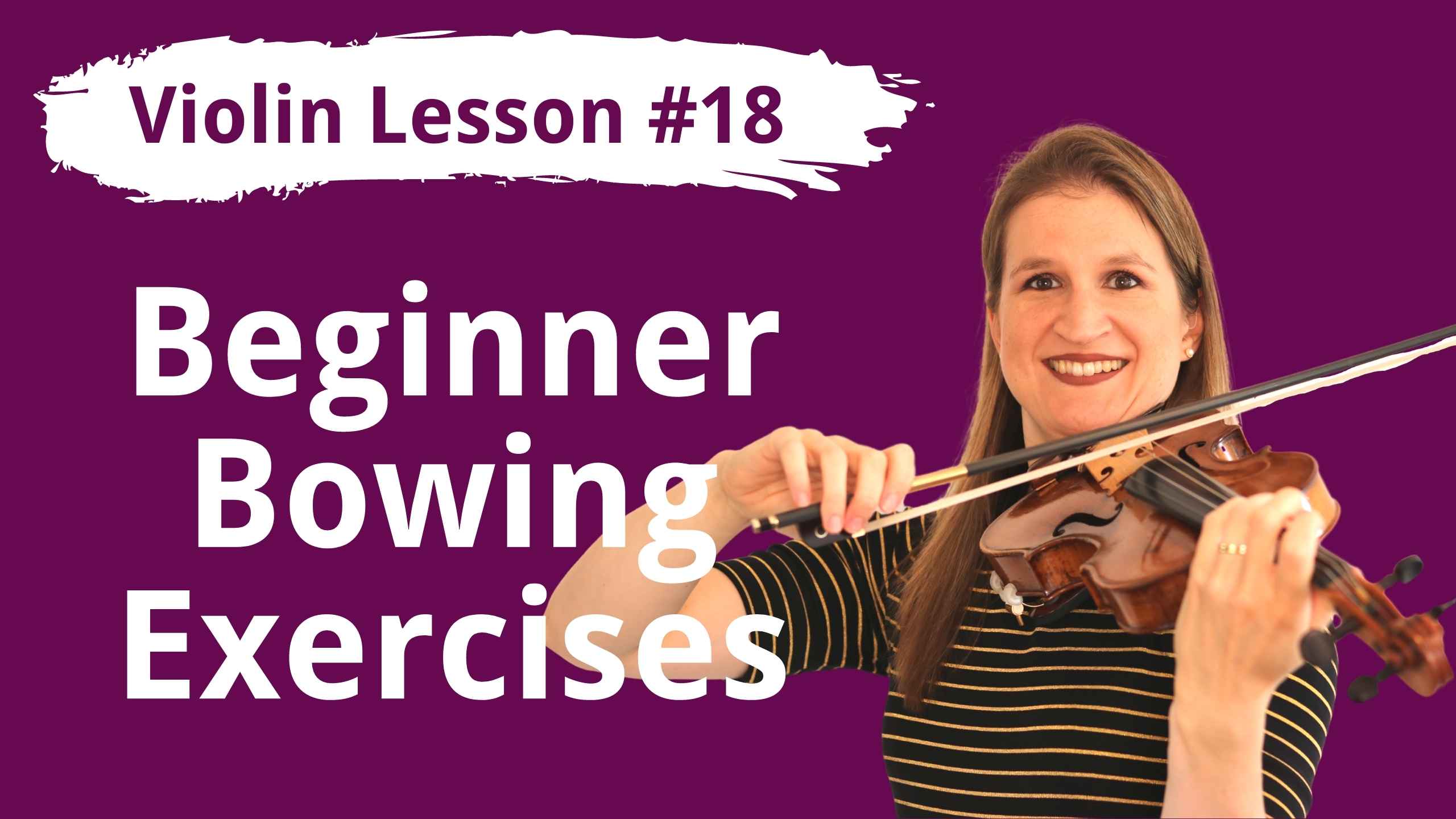 FREE Violin Lesson 18 Bowing Exercises for the G Major 2 Octave Scale