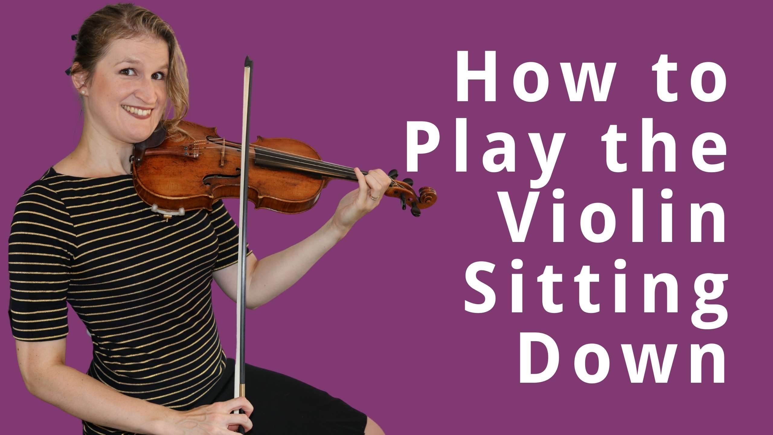 Violin Posture When Sitting Down In An Orchestra Violin Lounge Tv