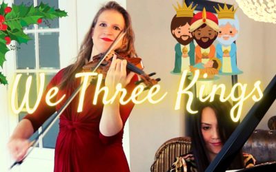 WE THREE KINGS violin and piano arr Matt Riley