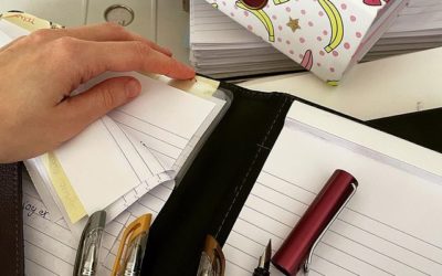 Journaling to let go of the old year and set goals for the new year