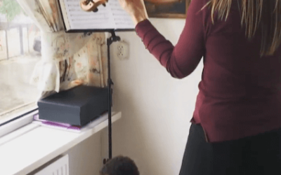 The secret how I run a business and keep my violin playing up while staying at home with my kids