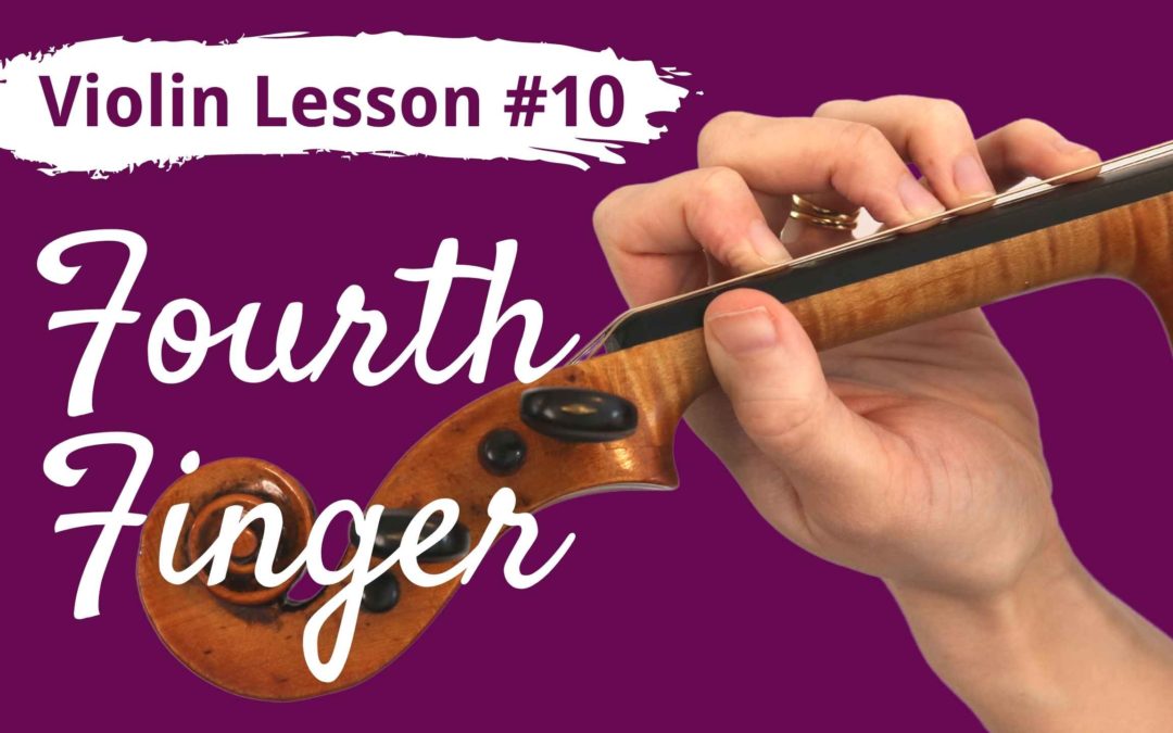FREE Violin Lesson #10 for Beginners | FOURTH FINGER
