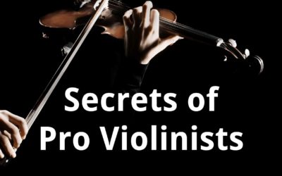 How to Sound like a PRO Violinist: the secret sauce! Violin Lounge TV #410