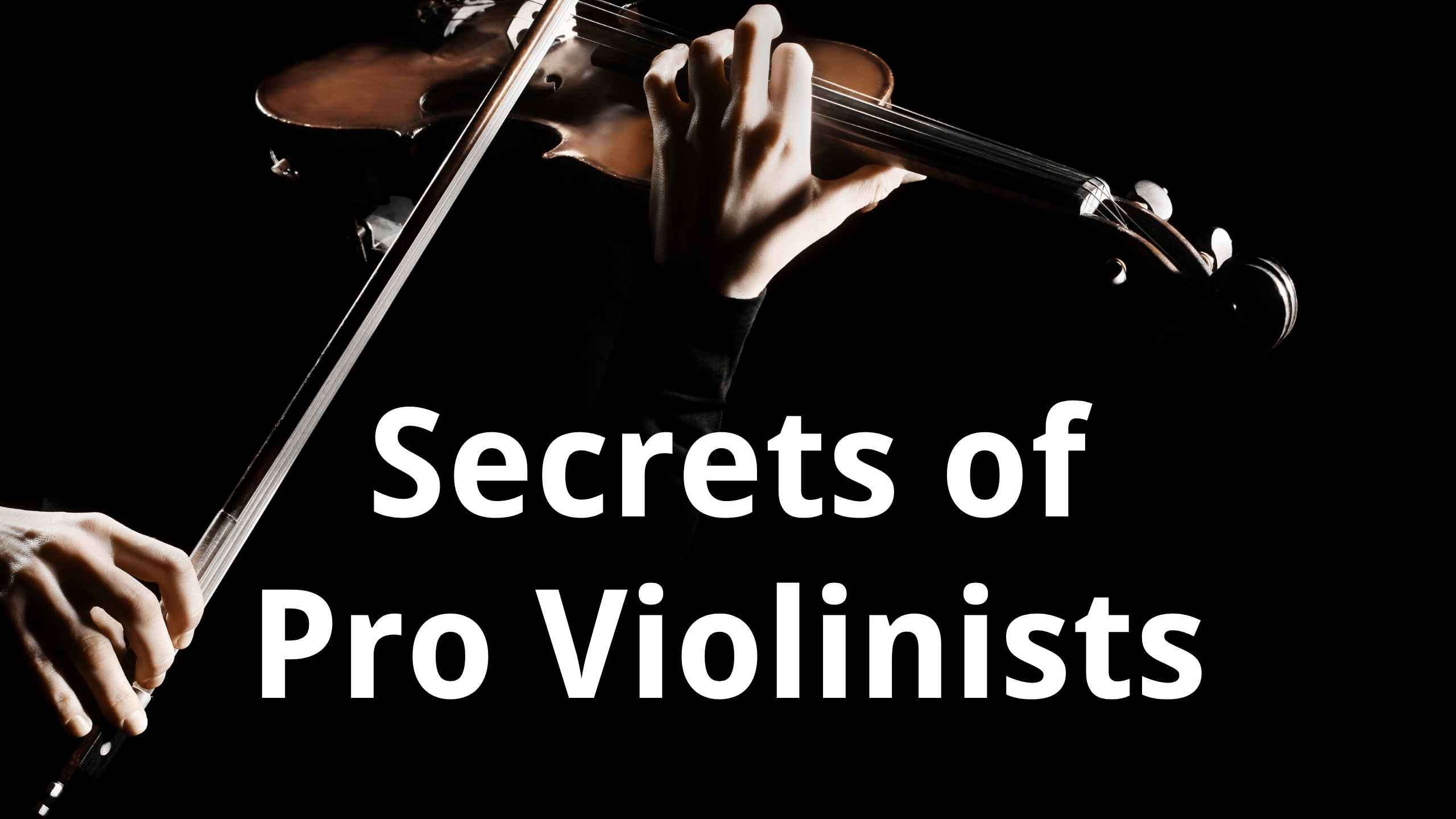 How to Sound like a PRO Violinist the secret sauce! Violin Lounge TV