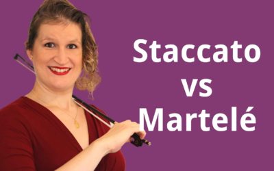Staccato vs Martelé Violin Bow Techniques | Violin Lounge TV #414