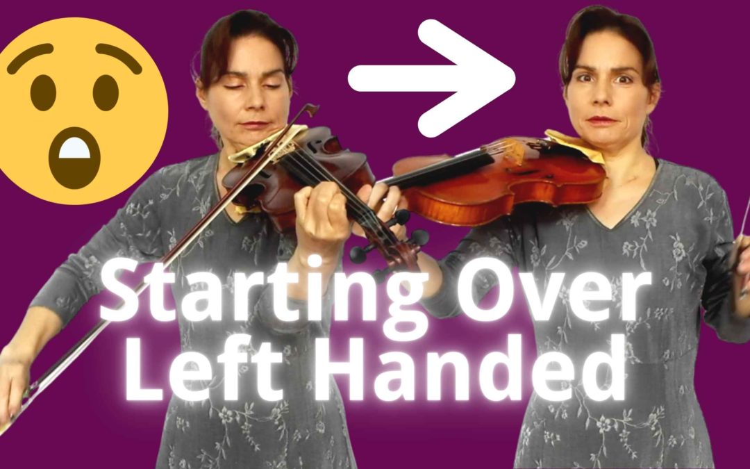 1 Min, 10 Min, 1 Hour Challenge: PLAYING THE VIOLIN LEFT HANDED | Violin Lounge TV #422