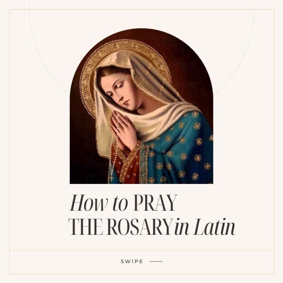 How to Pray the Rosary in Latin for Dummies (like me) Violin Lounge