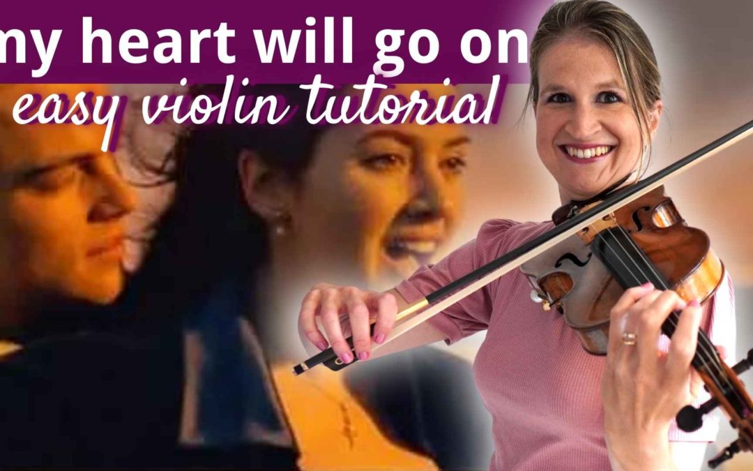 My Heart Will Go On – Titanic – Easy Beginner Violin Tutorial | Violin Lounge TV #440