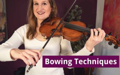 6 Basic Beginner Bow Strokes you Learn on the Violin | Violin Lounge TV #457