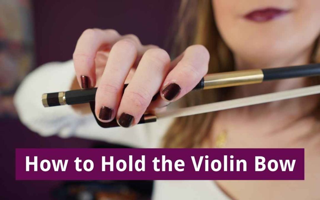Basic VIOLIN BOW HOLD close up + beginner exercises | Violin Lounge TV #460