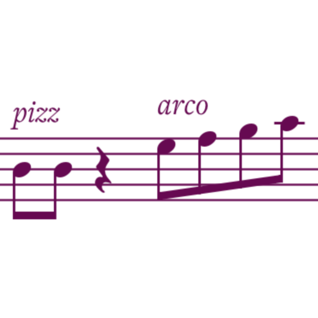 orchestral bowing techniques - pizz vs arco