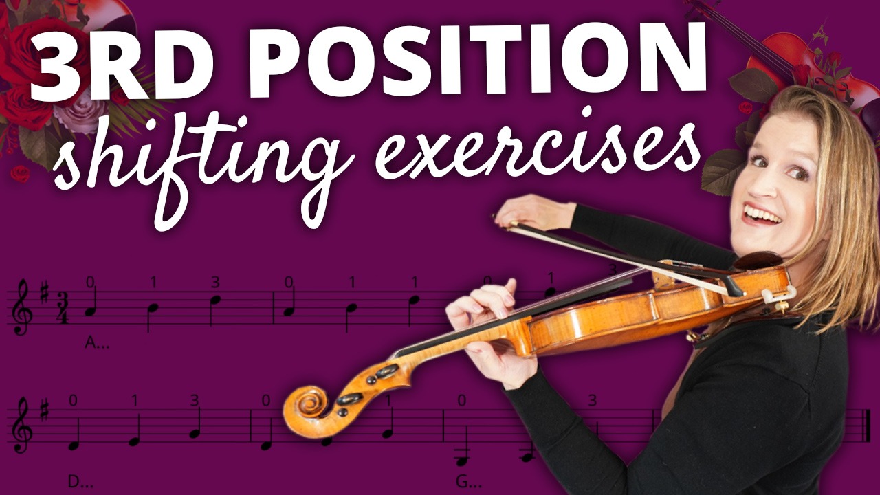 3rd Position Violin Shifting Exercises Violin Lounge