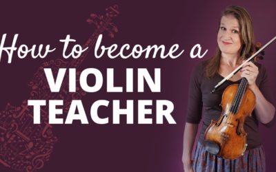 How to Become a Violin Teacher | Violin Lounge TV #485