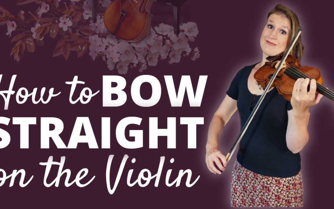 How to Bow Straight on the Violin | Violin Lounge TV #489