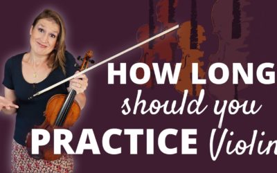 How Long should you Practice Violin | Violin Lounge TV #490