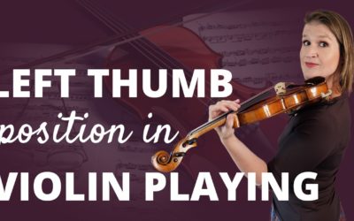 Left Thumb Position in Violin Playing | Violin Lounge TV #493