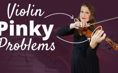Solve your Pinky Problems on the Violin | Violin Lounge TV #494