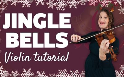 How to Play Jingle Bells on the Violin | Violin Lounge TV #502