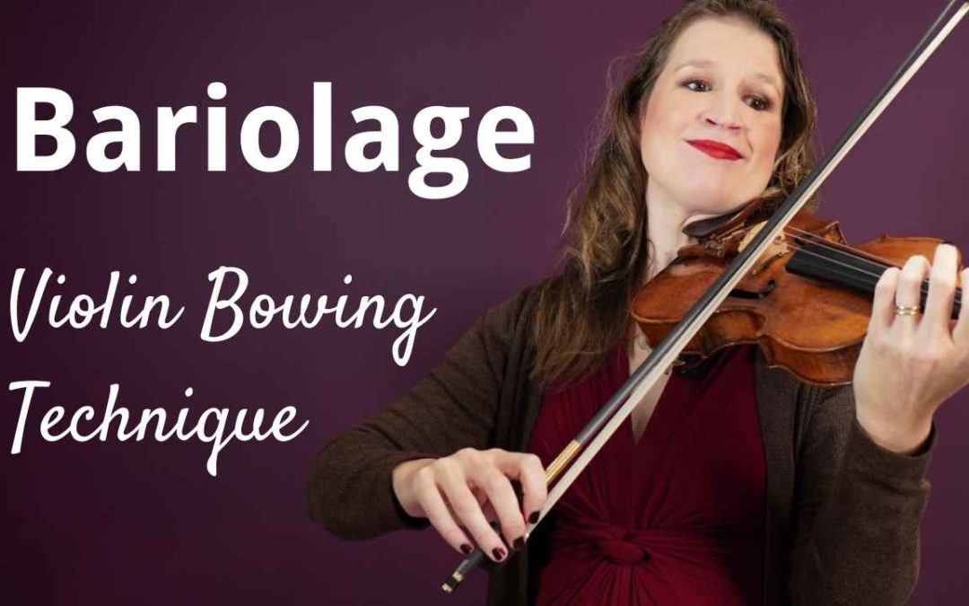 Bariolage Violin Bowing Technique Explained with Examples