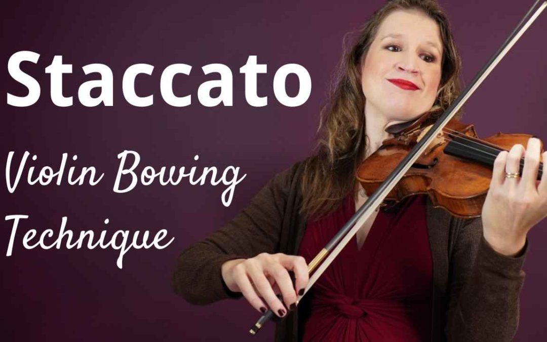 Staccato Bowing on the Violin