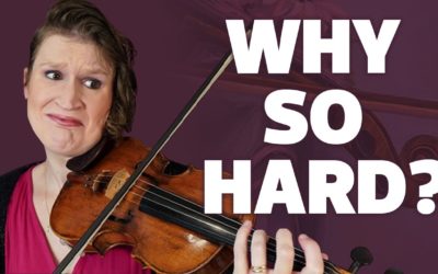 Why the Violin is so Hard to Play (might surprise you) | Violin Lounge TV #503