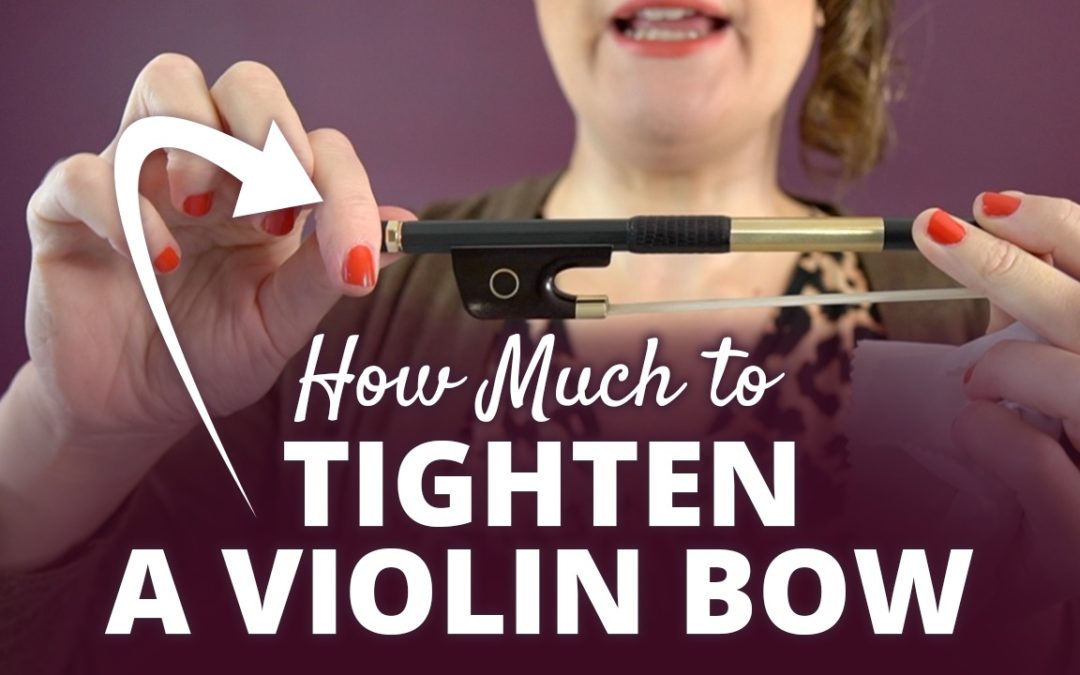 How Much to Tighten a Violin Bow | Violin Lounge TV #506