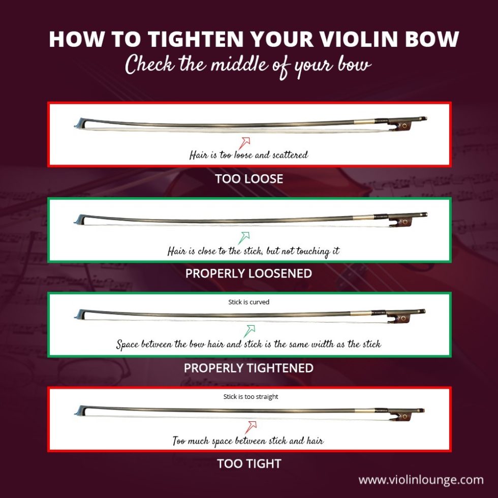 How Much to Tighten a Violin Bow Violin Lounge TV 506 Violin Lounge