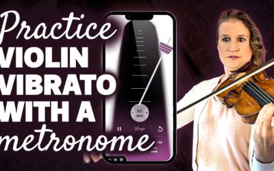 How to practice violin vibrato with a metronome | Violin Lounge TV #513