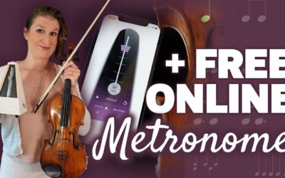How to practice rhythms with a metronome as a beginner violinist | Violin Lounge TV #517