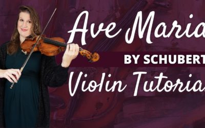 AVE MARIA by Schubert Violin Tutorial | Violin Lounge TV #518