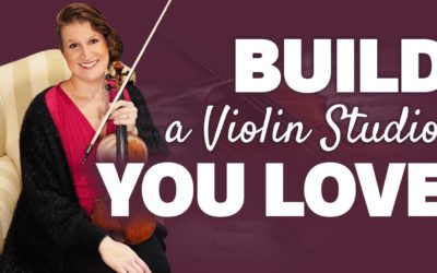 Build a Profitable Violin Studio you LOVE | Violin Lounge TV #516